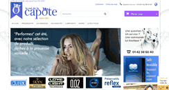 Desktop Screenshot of leroidelacapote.com