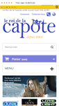 Mobile Screenshot of leroidelacapote.com